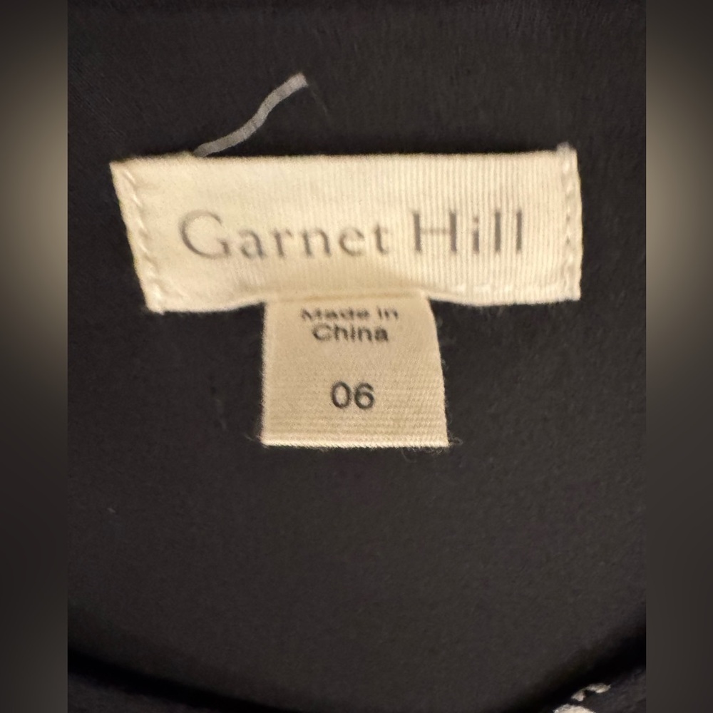 Garnet Hill Size 6 Bohemian Long Sleeve Knee-Length Dress - Picture 9 of 10